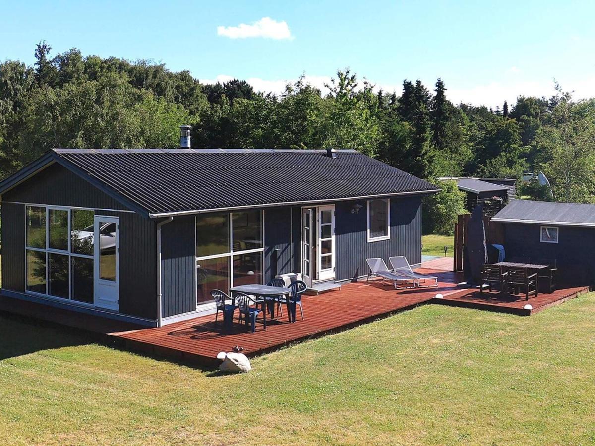 6 Person Holiday Home In Nibe Buitenkant foto